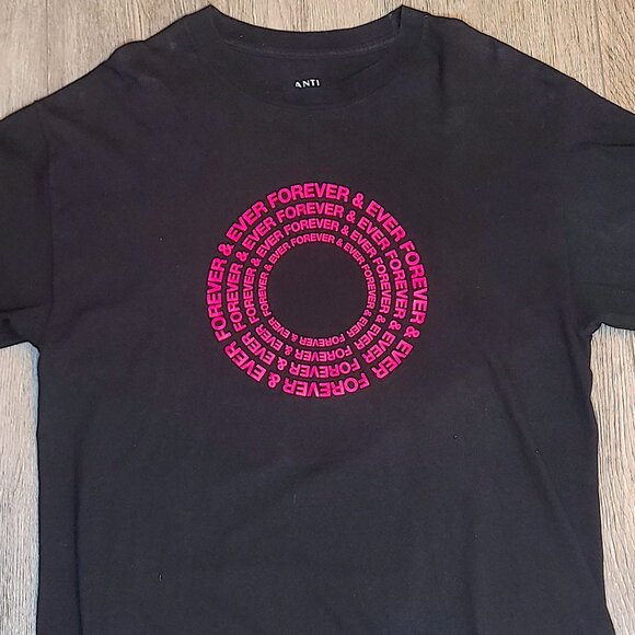 Anti Social Social Club Ever Forever & Ever Black T-Shirt - Picture 3 of 6